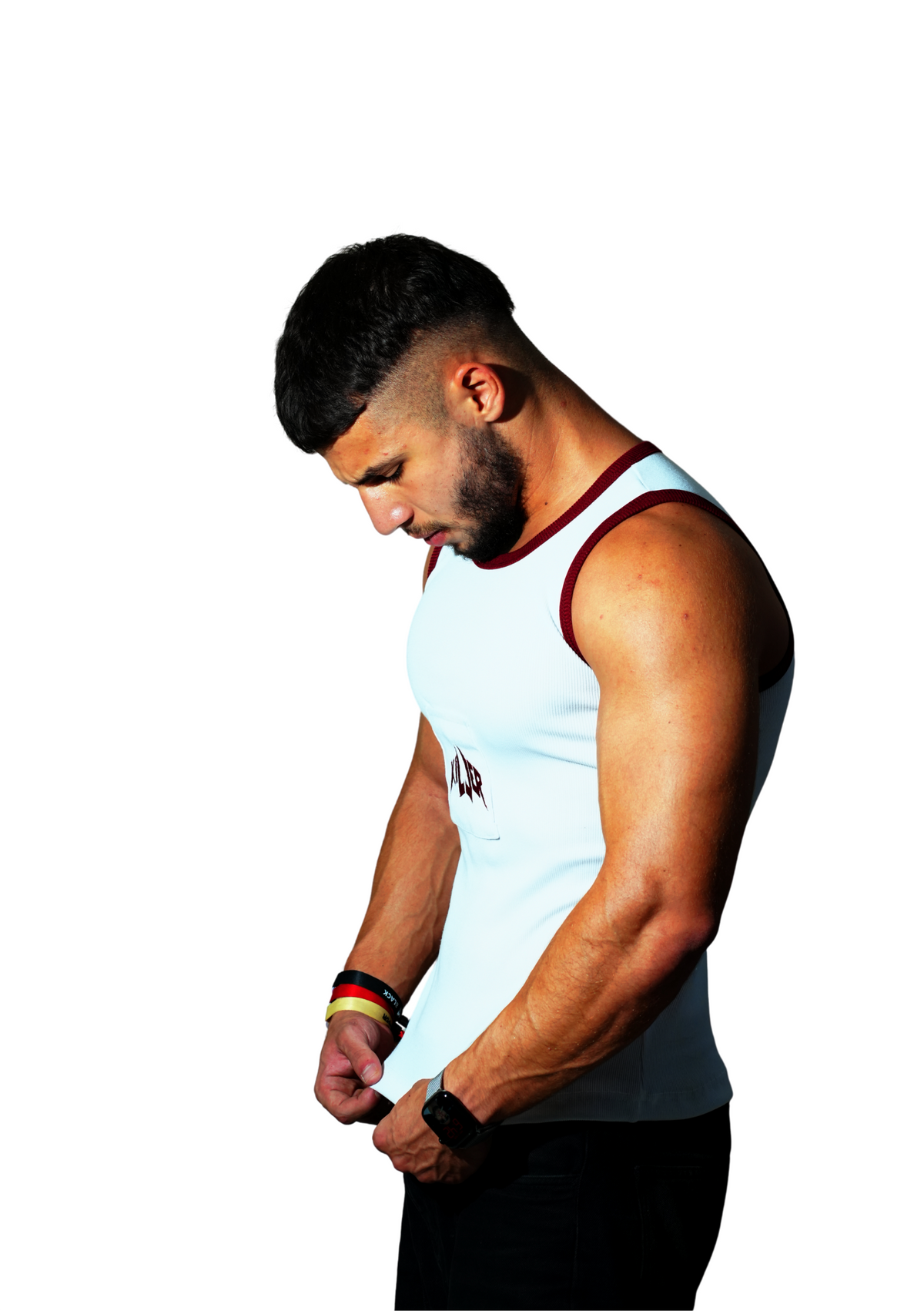 KILLER Tank Top - White / Black